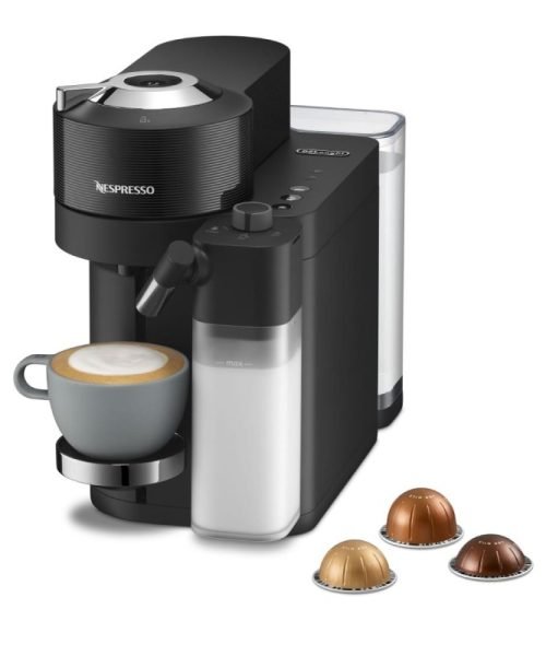 DeLonghi Nespresso Vertuo Lattissima Coffee Machine Black ENV300