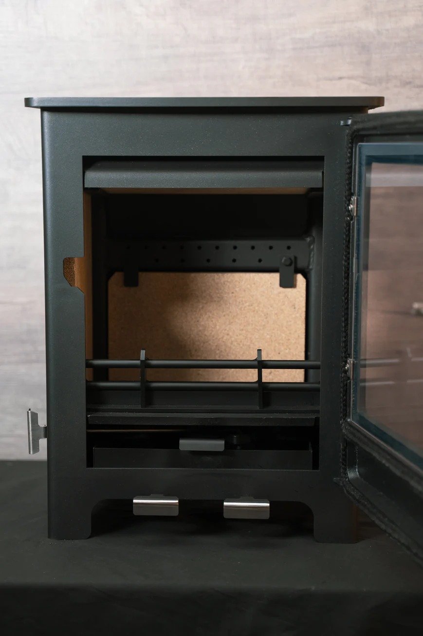 Mazona Ripley 4kW Multifuel Woodburning Stove, Freestanding, Eco Design Approved, Defra Approved - Image 9